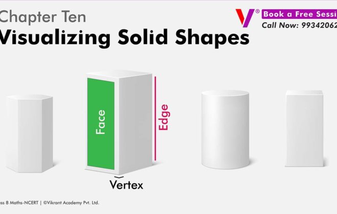 Class 8 Ncert chapterten Visualizing Solid Shapes
